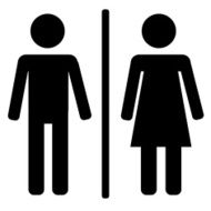 Male and female sign N3