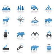 Camping Icon Set N11