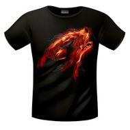 T-shirt with vector picture
