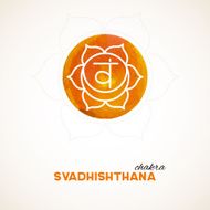 Color chakra watercolor design N4