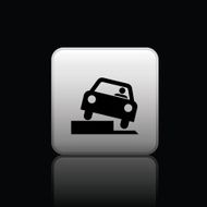 danger car button icon