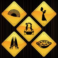 Yellow Signs - Spain