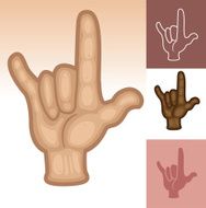 Hand Sign - Love
