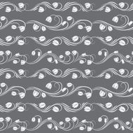 Tulip seamless pattern N5