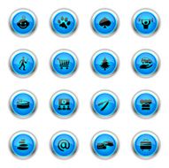 Blue Icons - Hotel Amenities N2