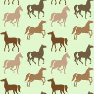 Horses pattern N4