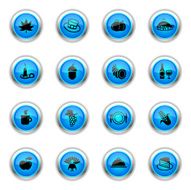 Blue Icons - Thanksgiving Day