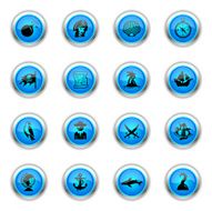 Blue Icons - Pirates N3