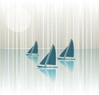 Sailboat Background Design