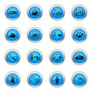 Blue Icons - Dog