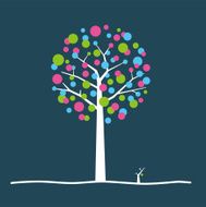 beauty flower tree
