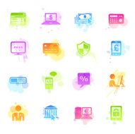 Stains Icons - Home Banking