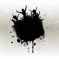 Grunge party background N8