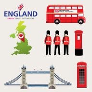 Country England travel vacation guide of goods N2