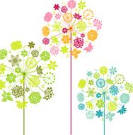 Decorative dandelions I