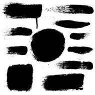 Black Blobs Set