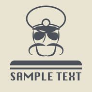 Policeman with a mustache icon