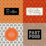 Vector linear icons and logo design elements N2