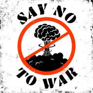 Say no to war N2
