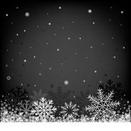 christmas black background