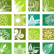 Floral icons N4