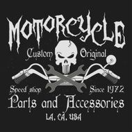Motorcycle Typography Graphics