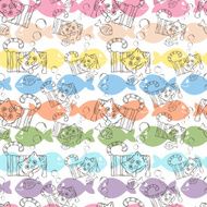 Series of strange animals Cat Mat