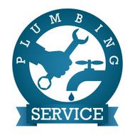 plumbing service vector