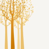 Decorative trees background N9