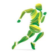 running men design