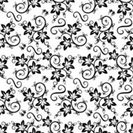 Seamless floral pattern vector illustration N30