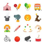 Circus Icons Set N6