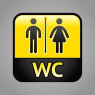 Restroom symbol