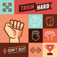 Sport posters and banners