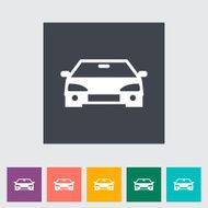 Car flat icon N18