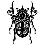 Vector Beautiful Beetle N8