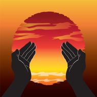praying hands N8