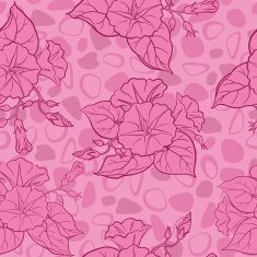 Seamless floral background N370