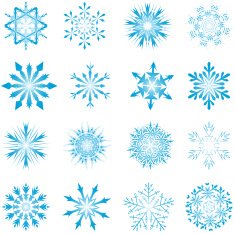 snowflake set N25