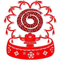 Chinese New Year Snake N61