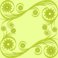 Floral background N1216