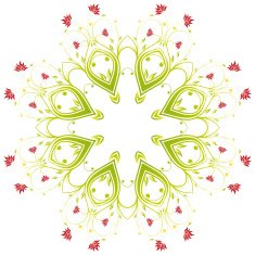 Vector Flowers N12