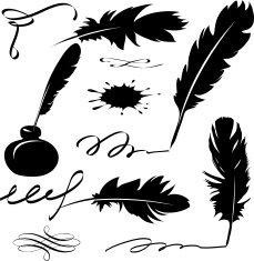 Feather and ink N2