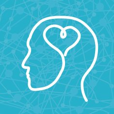 Profile Concept Vector Illustration blue background