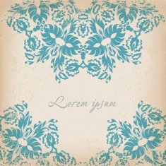 Round lace card N5