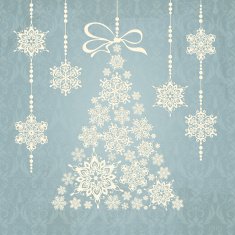 Abstract Christmas Tree N17