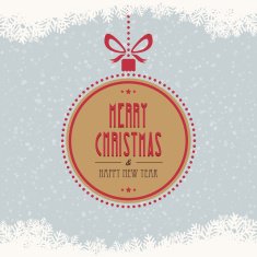 christmas ball merry snowflakes background N13