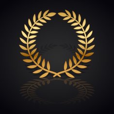 Golden Laurel Wreath N5