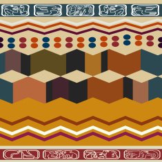 Abstract Ethnic Seamless Texture N2