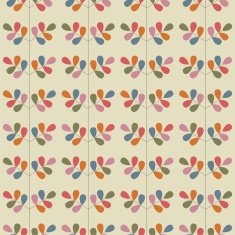 Floral seamless pattern with leaves N8